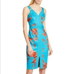 Ted Baker London Turquoise Fantasia Dress